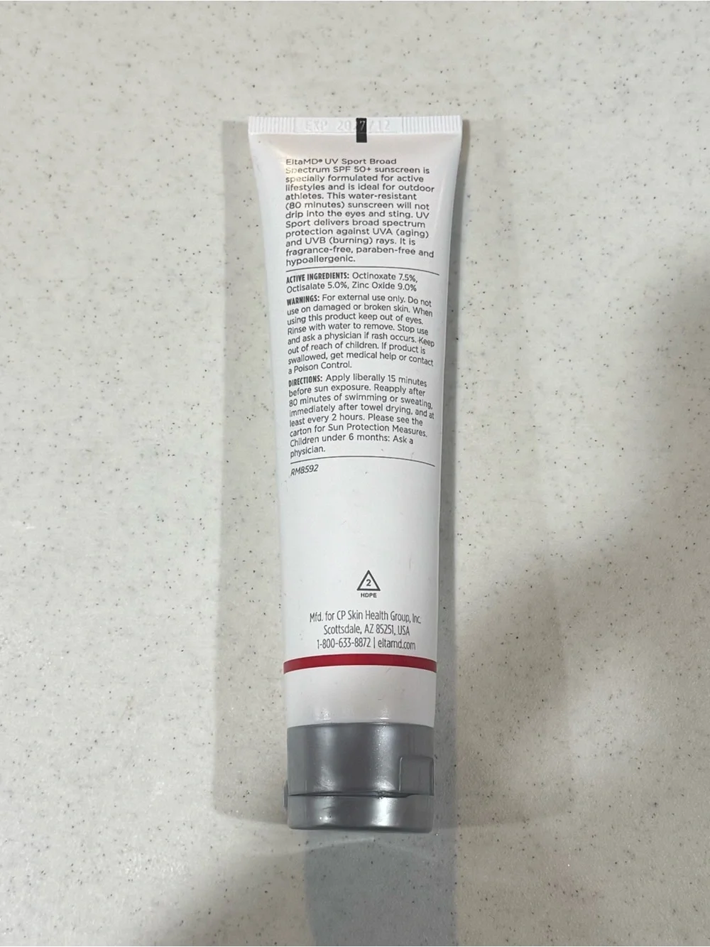 EltaMD UV Sport SPF 50+ Body Sunscreen